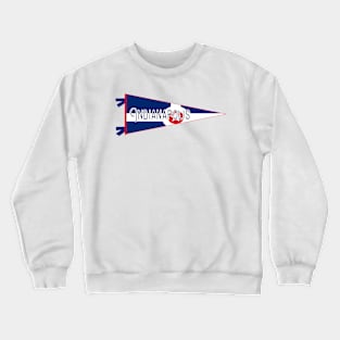 Indianapolis Flag Pennant Crewneck Sweatshirt